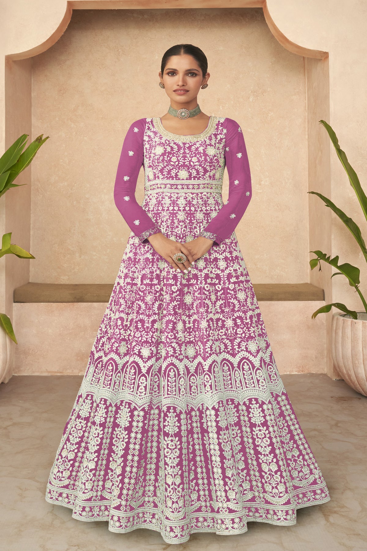 semi stitch / pink