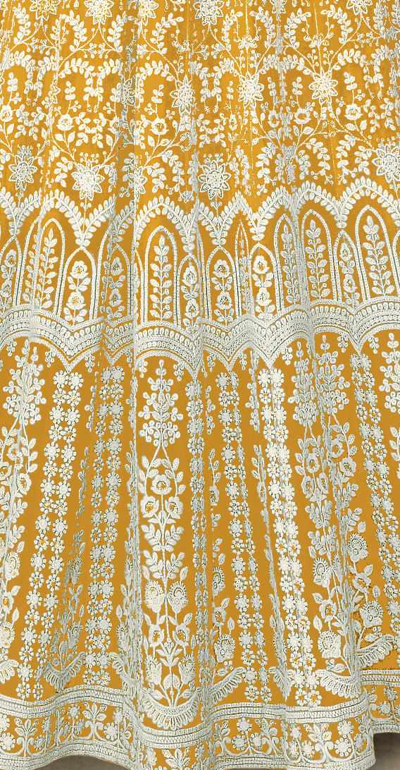 semi stitch / yellow