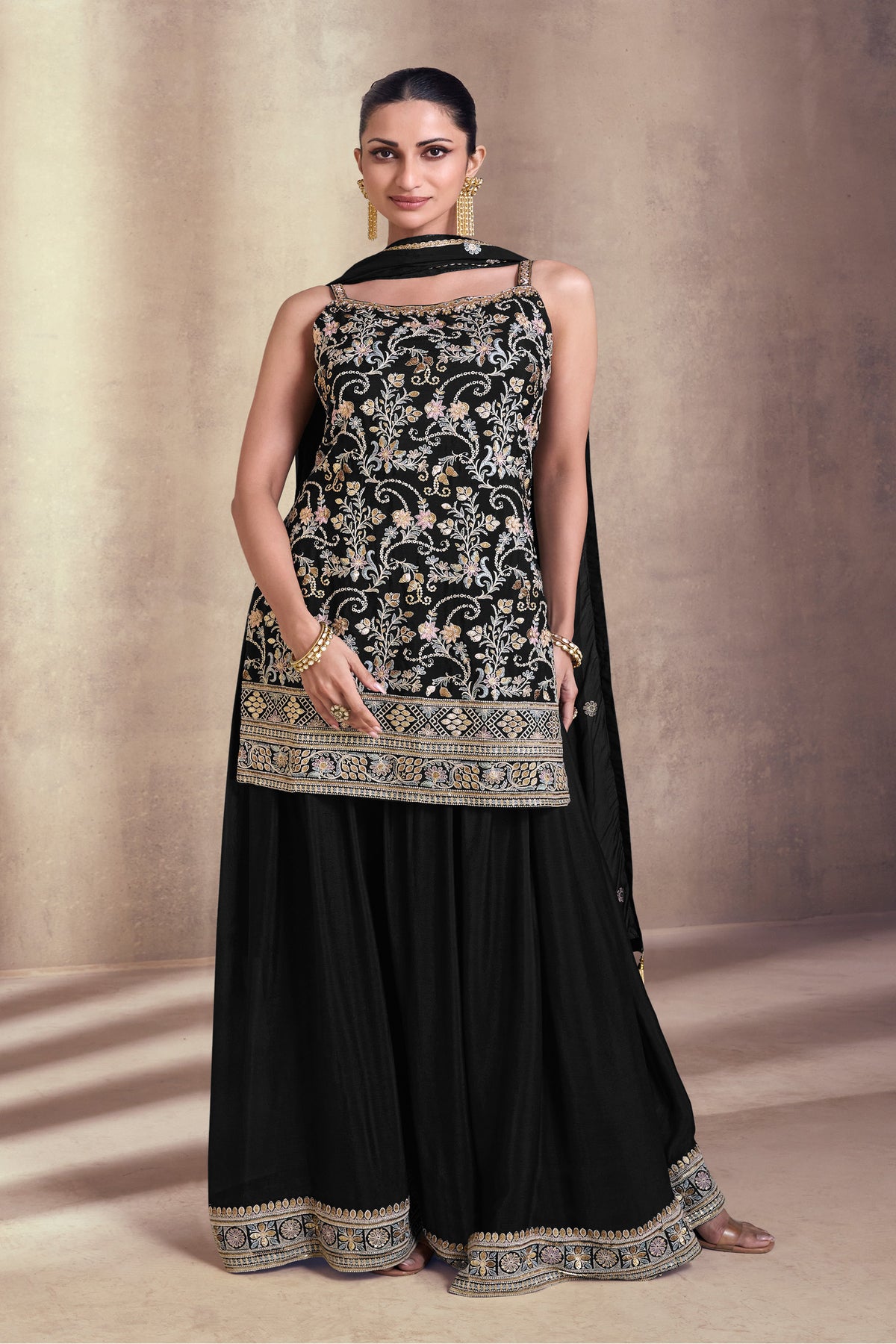semi stitch / black