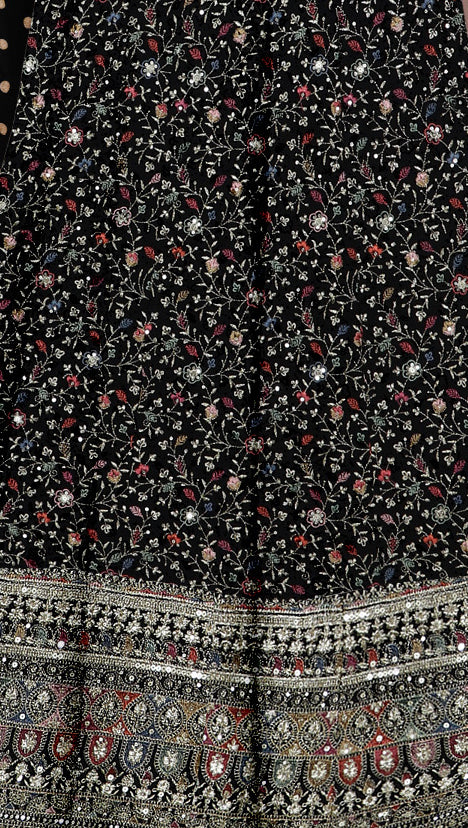 semi stitch / black