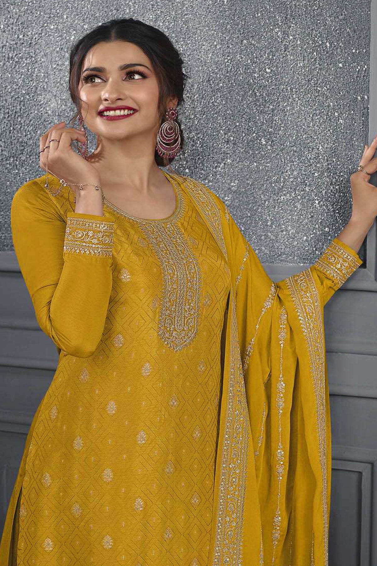 semi stitch / yellow