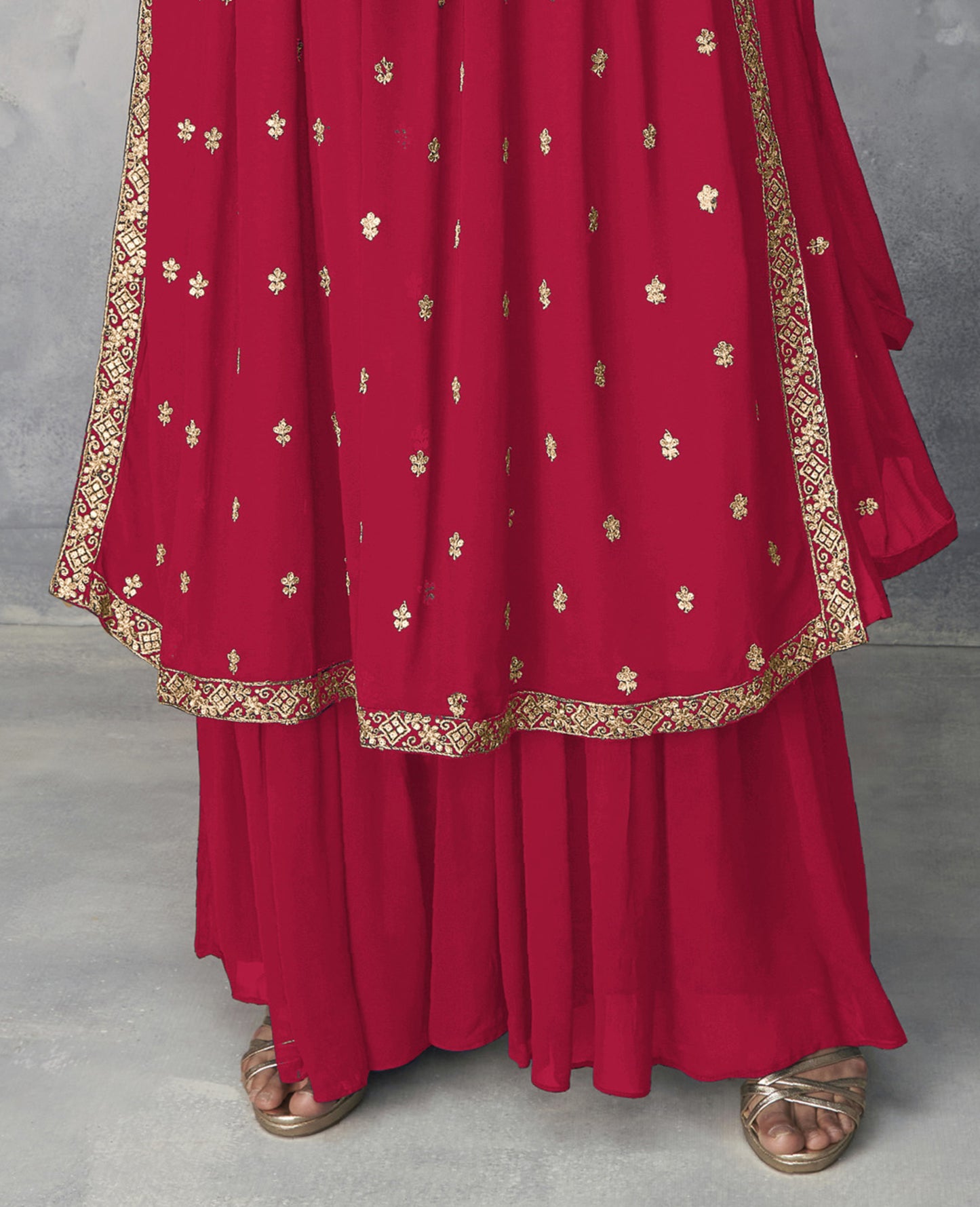 semi stitch / rani pink