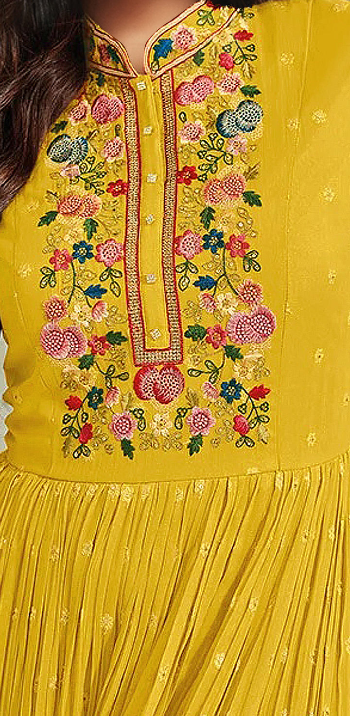semi stitch / yellow