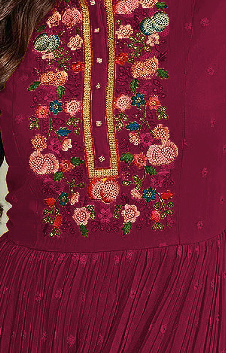 semi stitch / rani-red