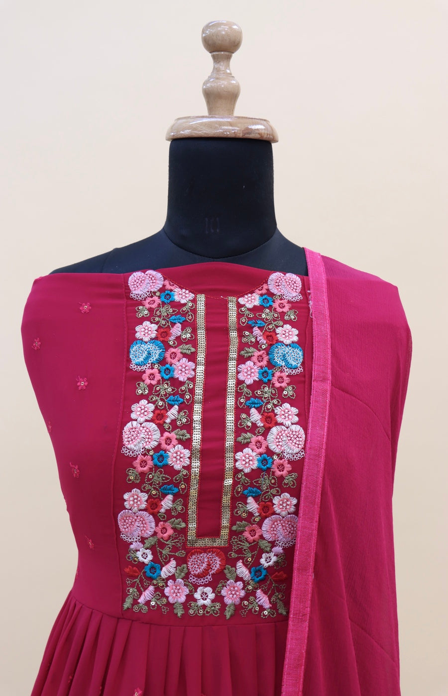 semi stitch / rani-red
