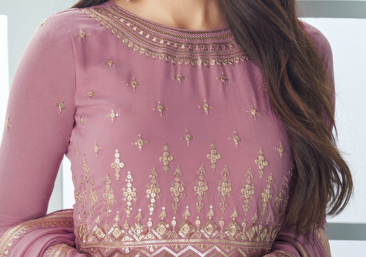 semi stitch / lavender
