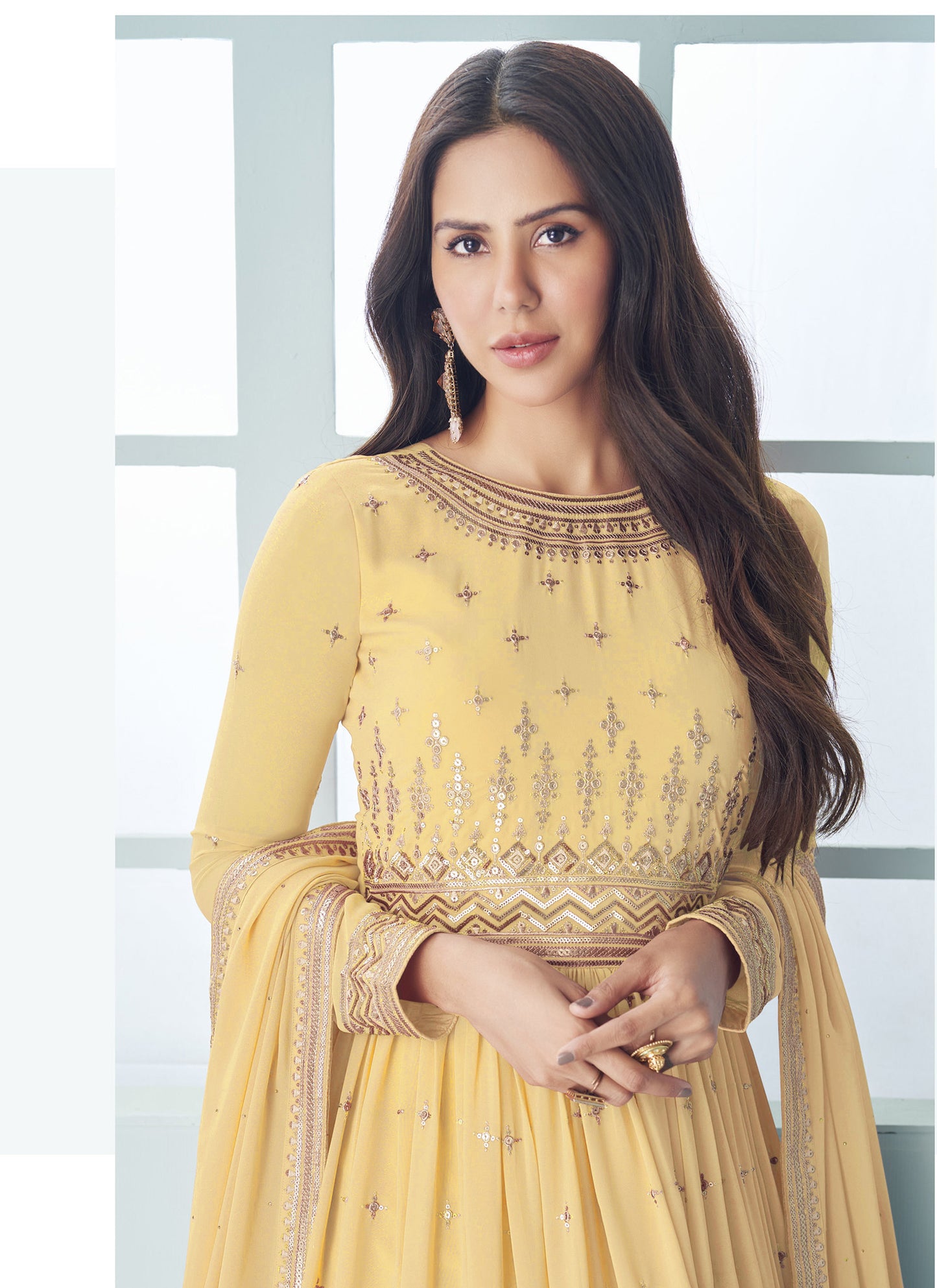 semi stitch / light yellow