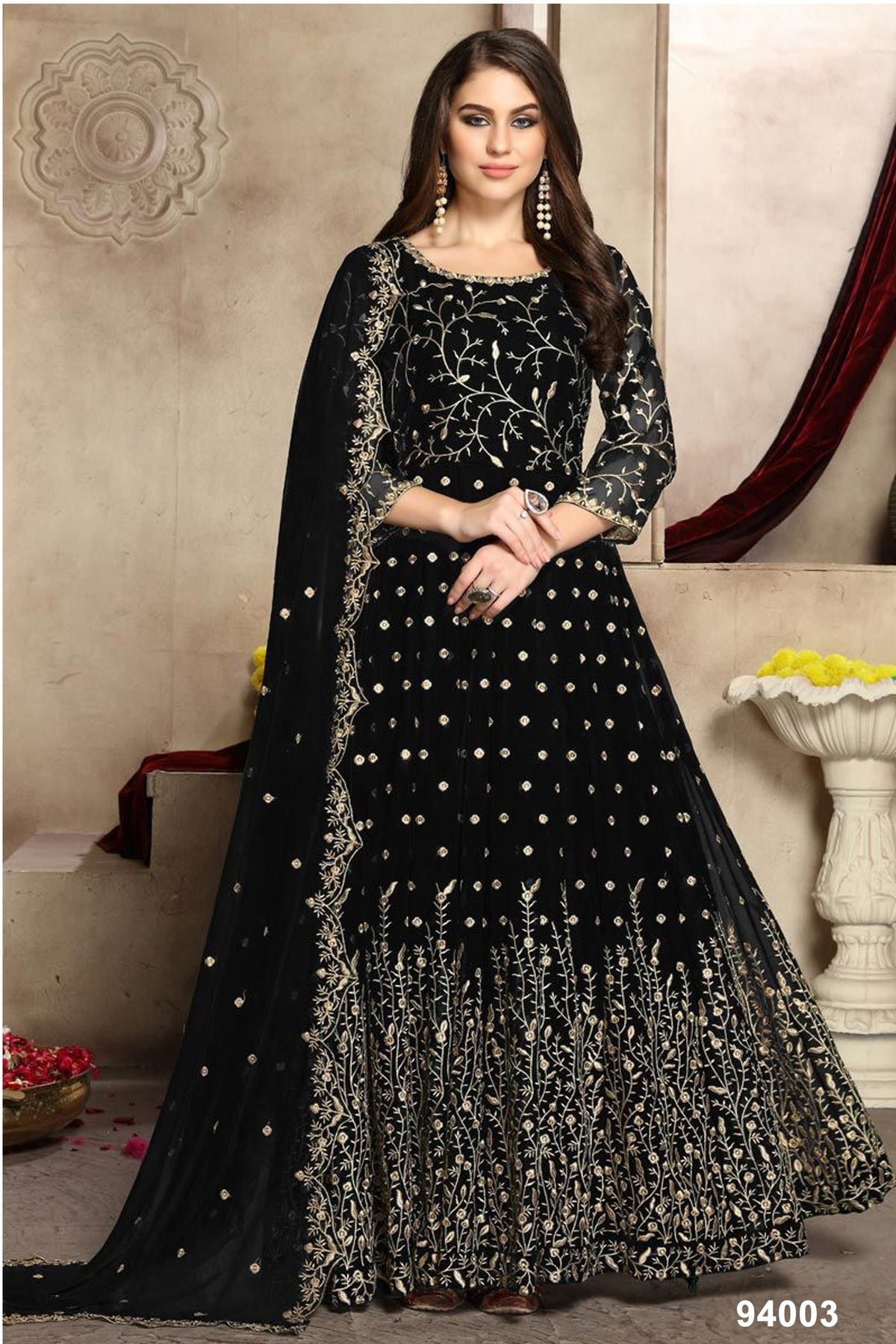 semi stitch / black