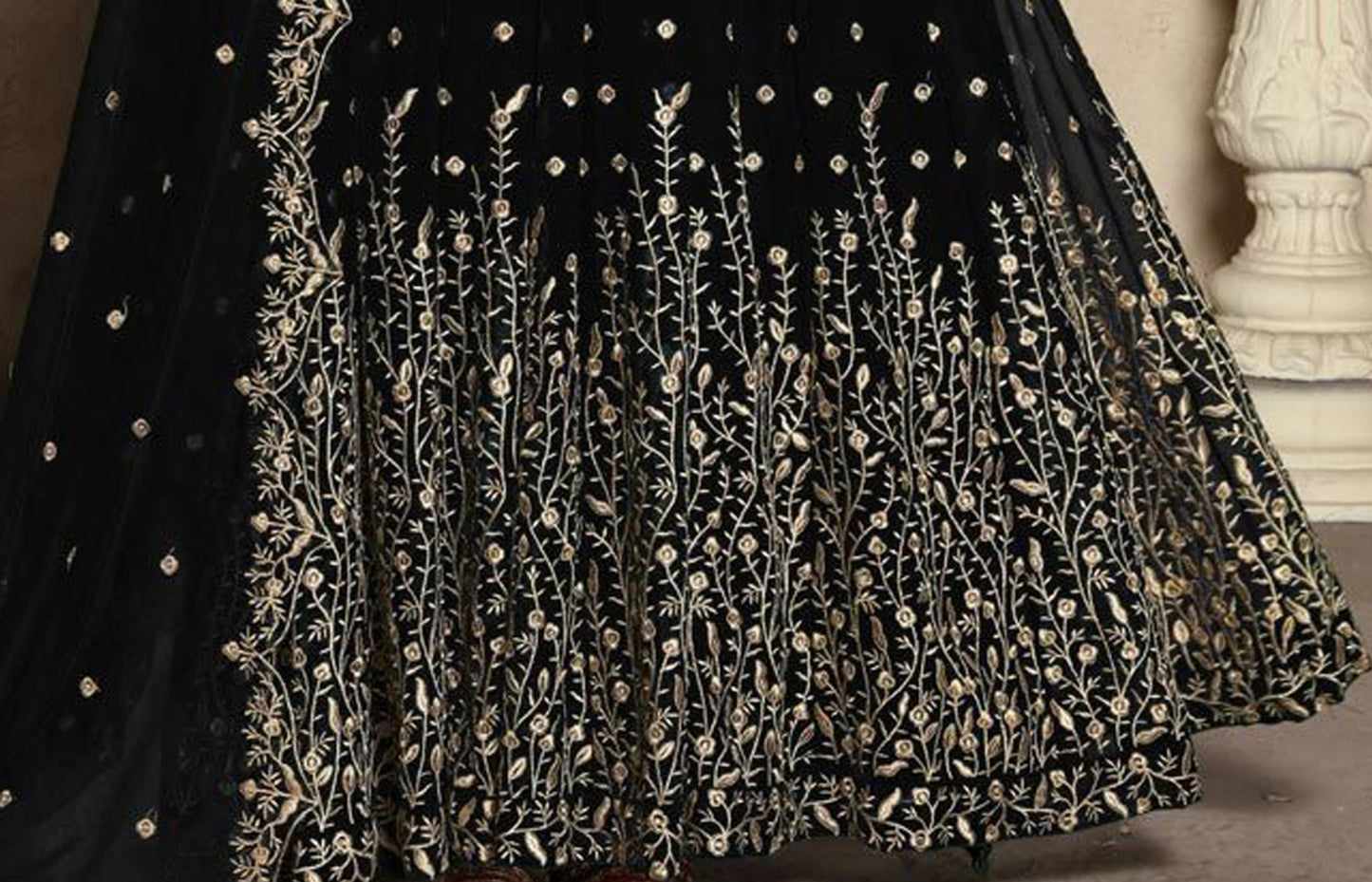 semi stitch / black