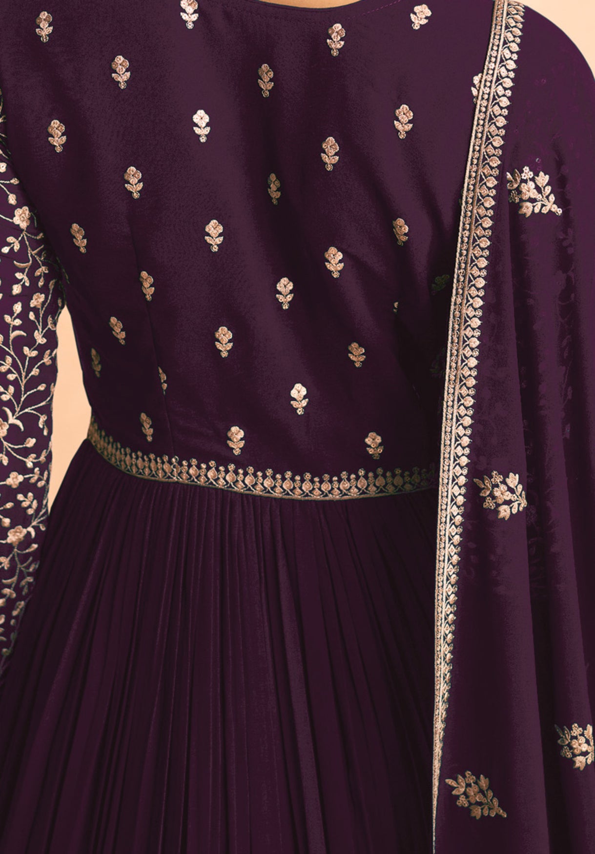 semi stitch / wine