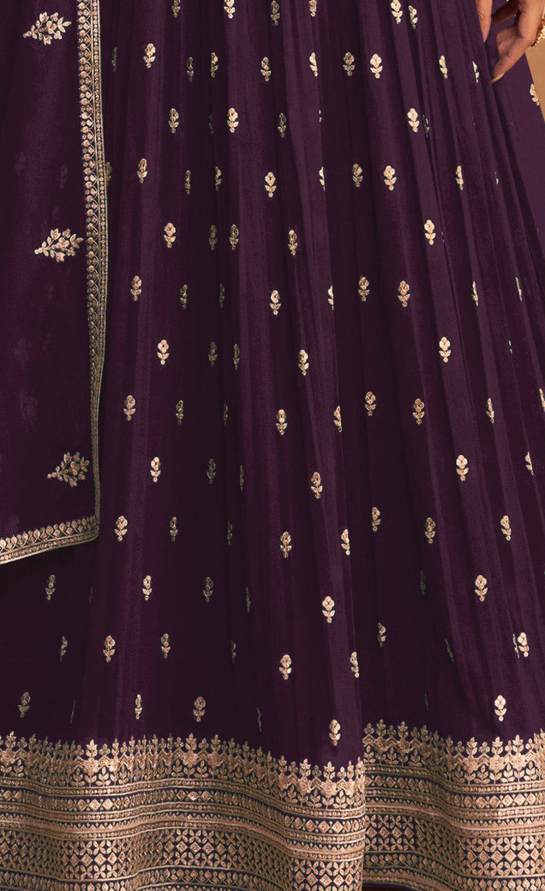semi stitch / wine
