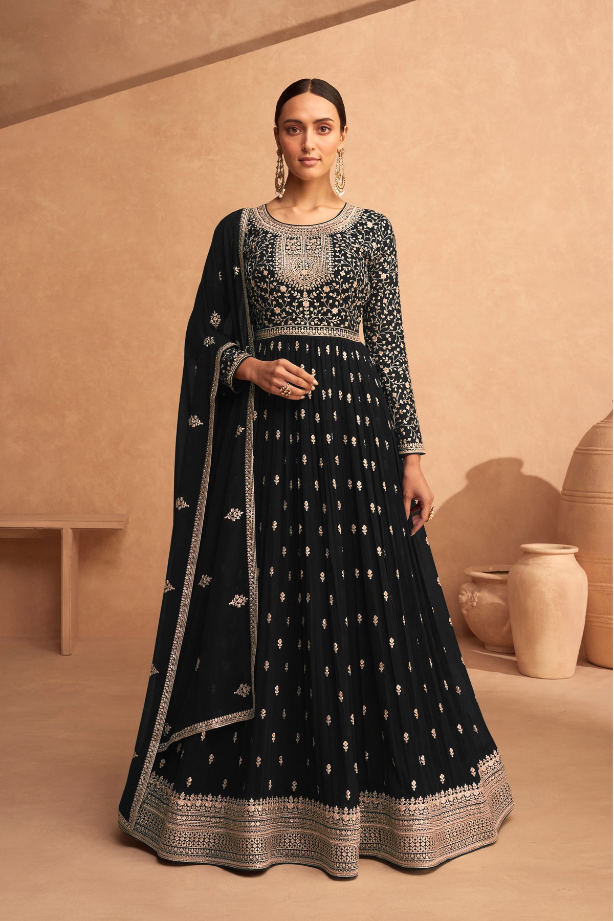 semi stitch / black