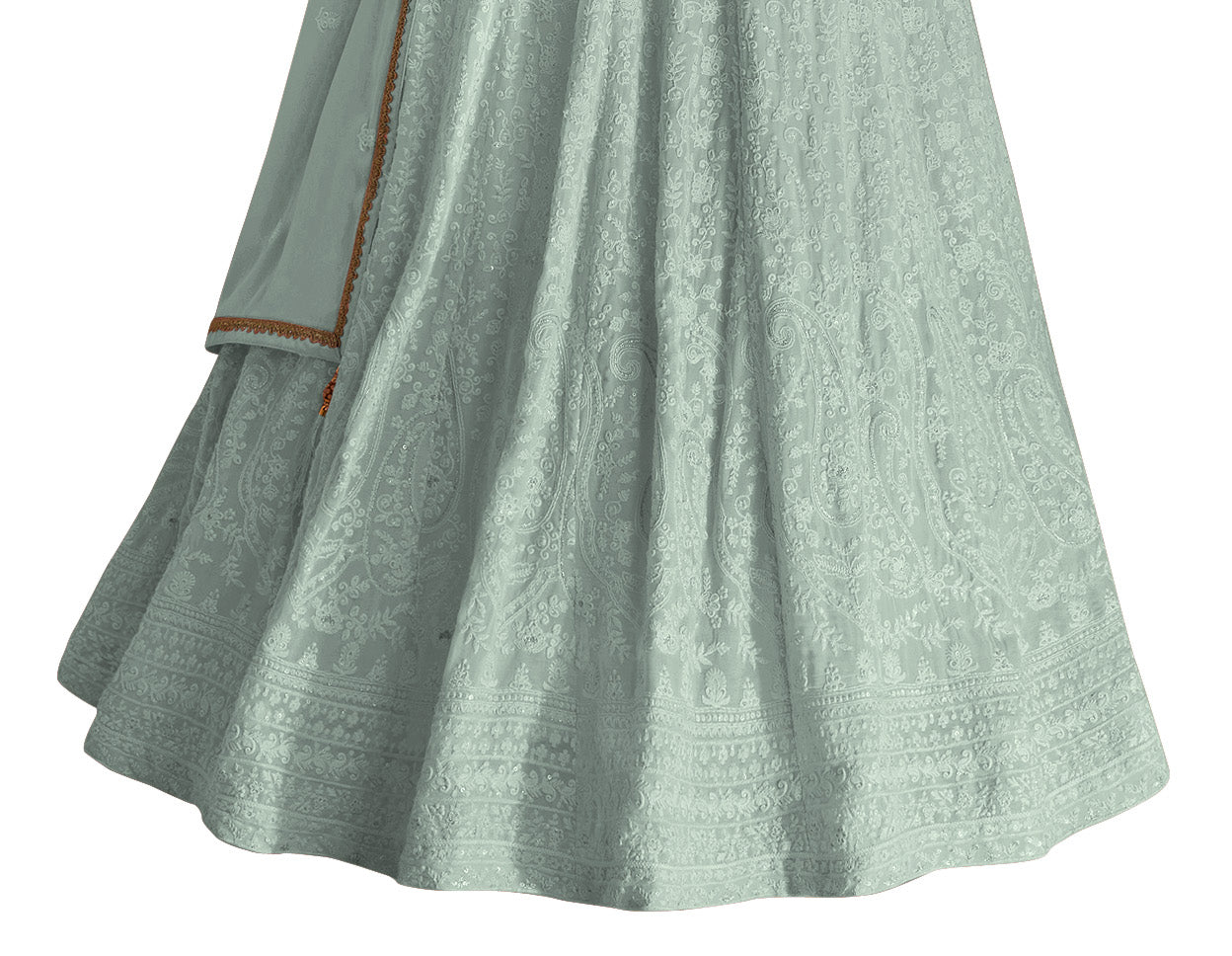 semi stitch / green
