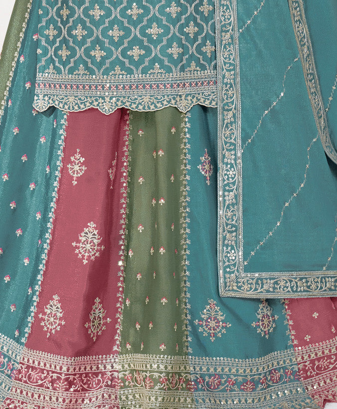 semi stitch / sky blue