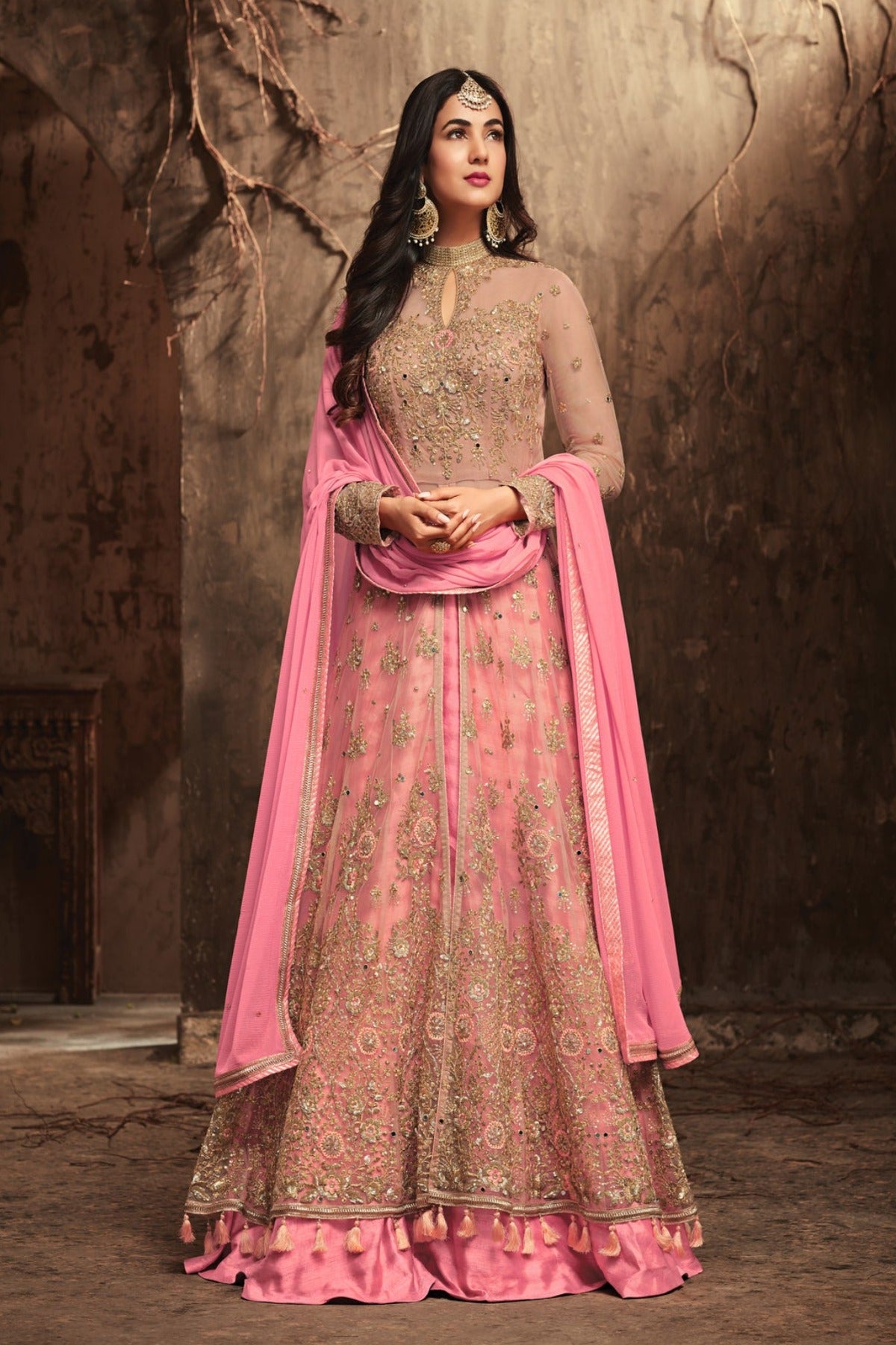 semi stitch / pink