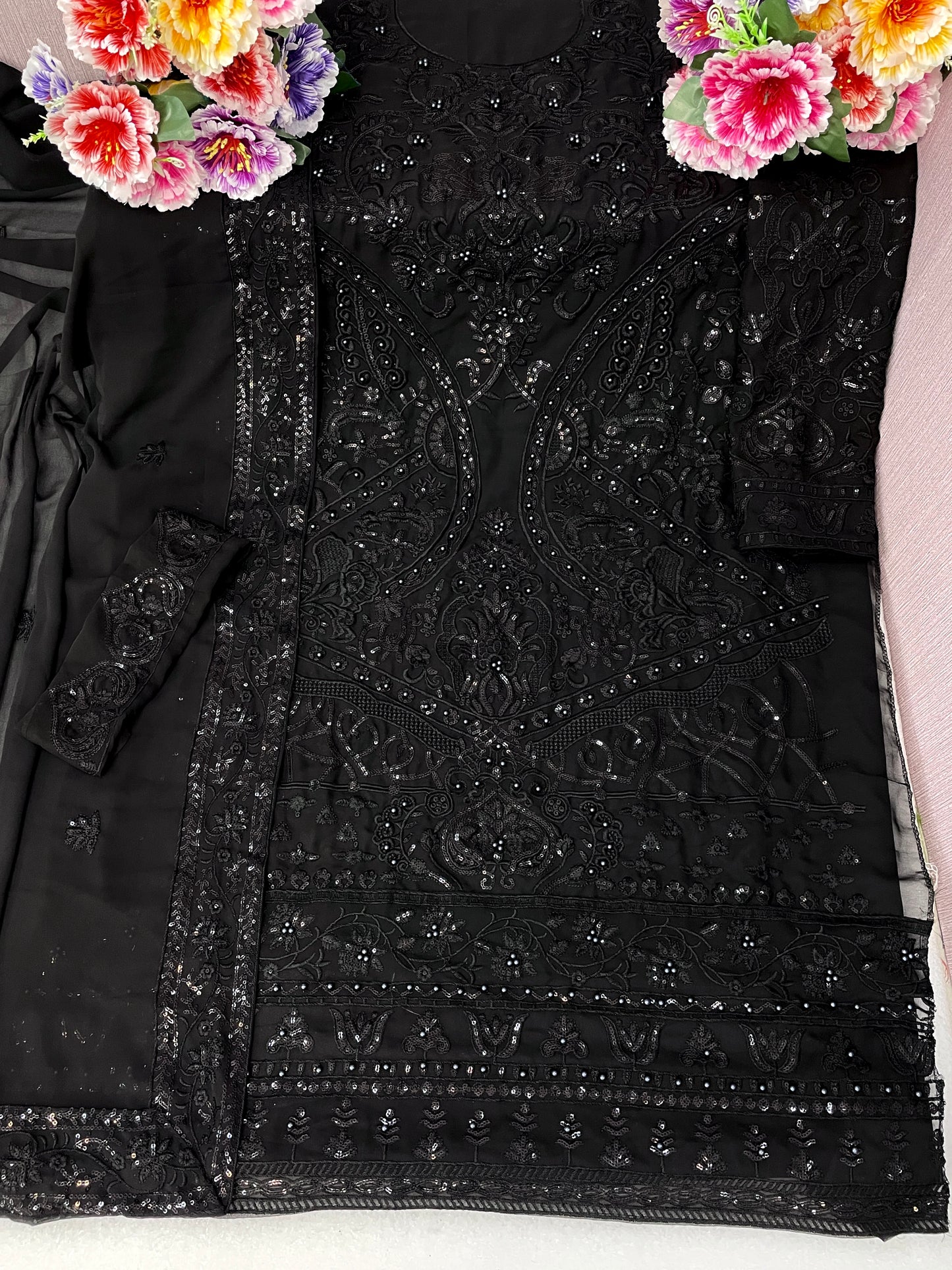 semi stitch / black