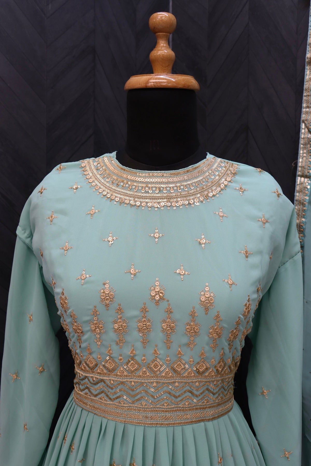 semi stitch / mint