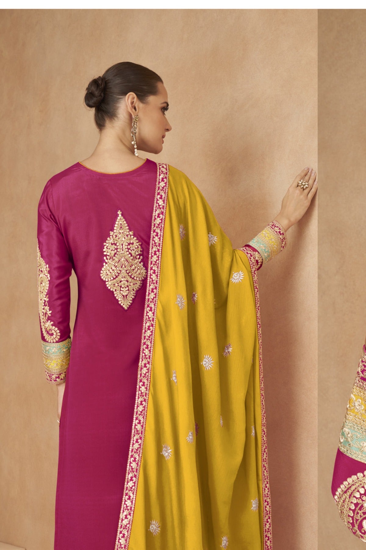 semi stitch / rani-red