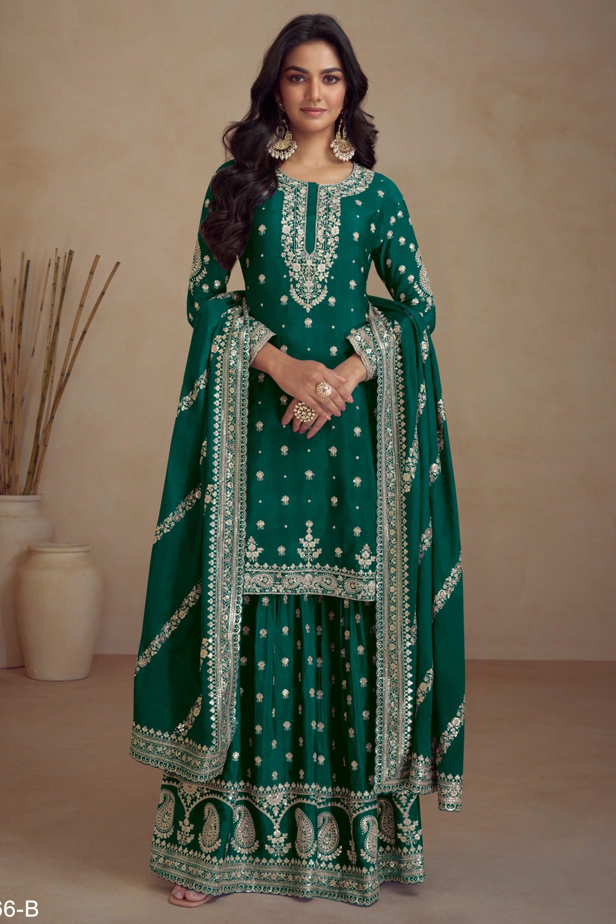 semi stitch / green