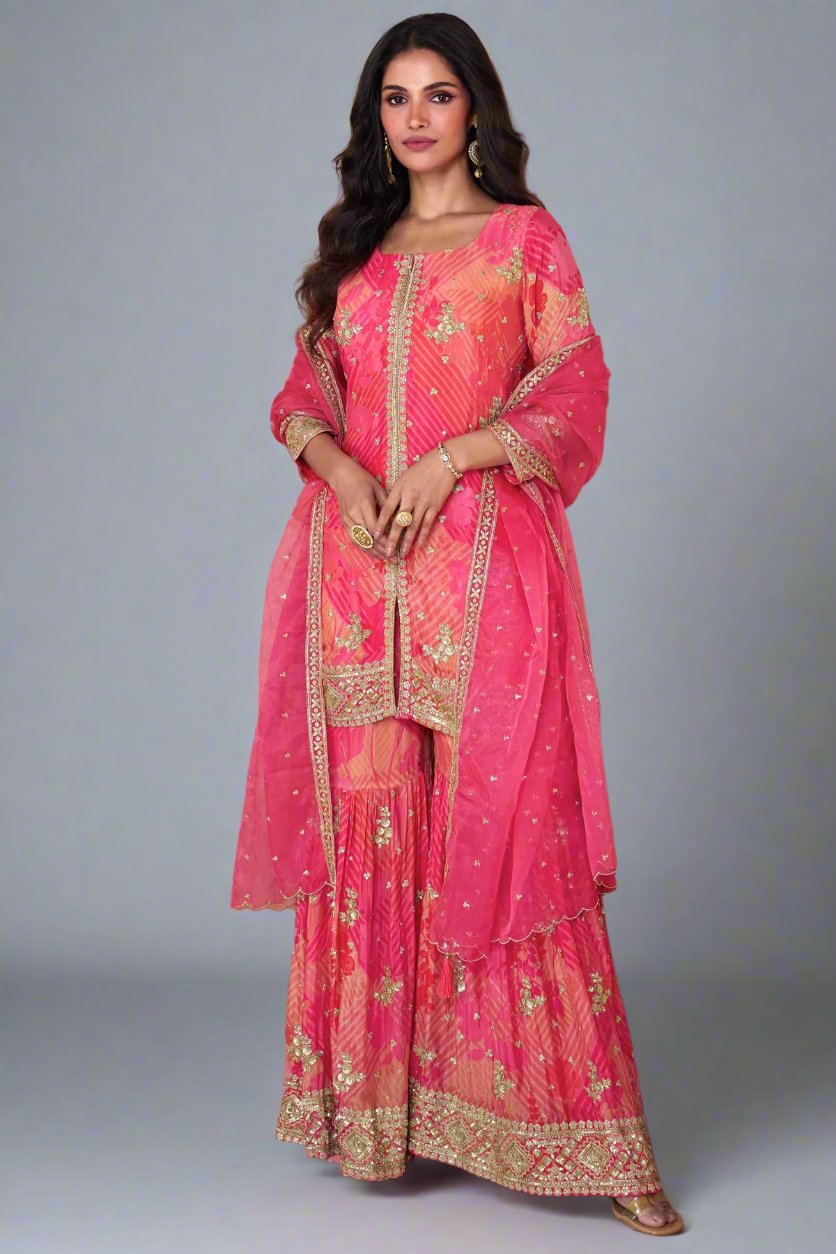 semi stitch / rani pink