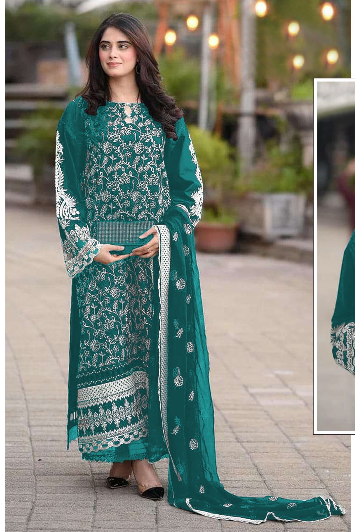 semi stitch / bottel green