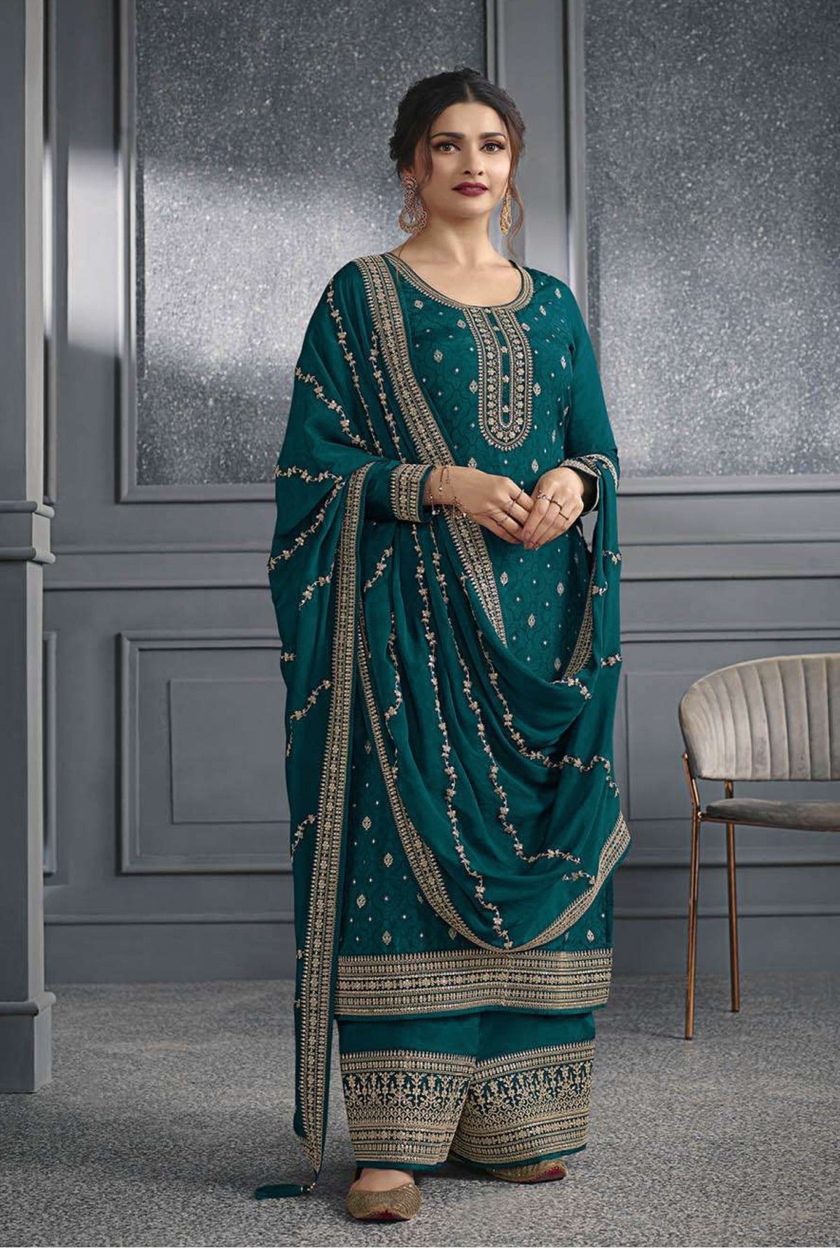 semi stitch / bottel green