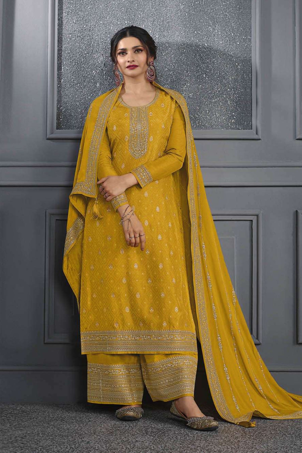 semi stitch / yellow