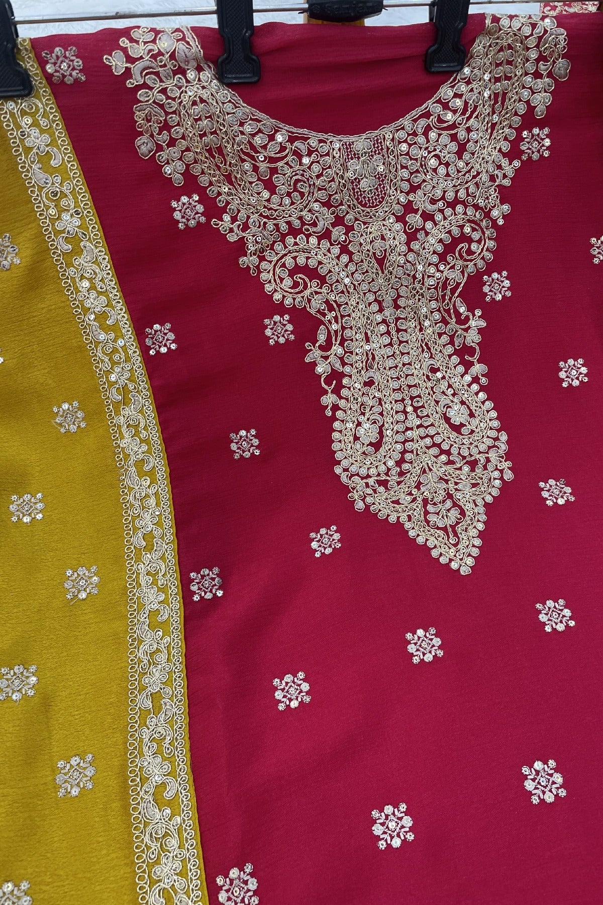 semi stitch / rani-red