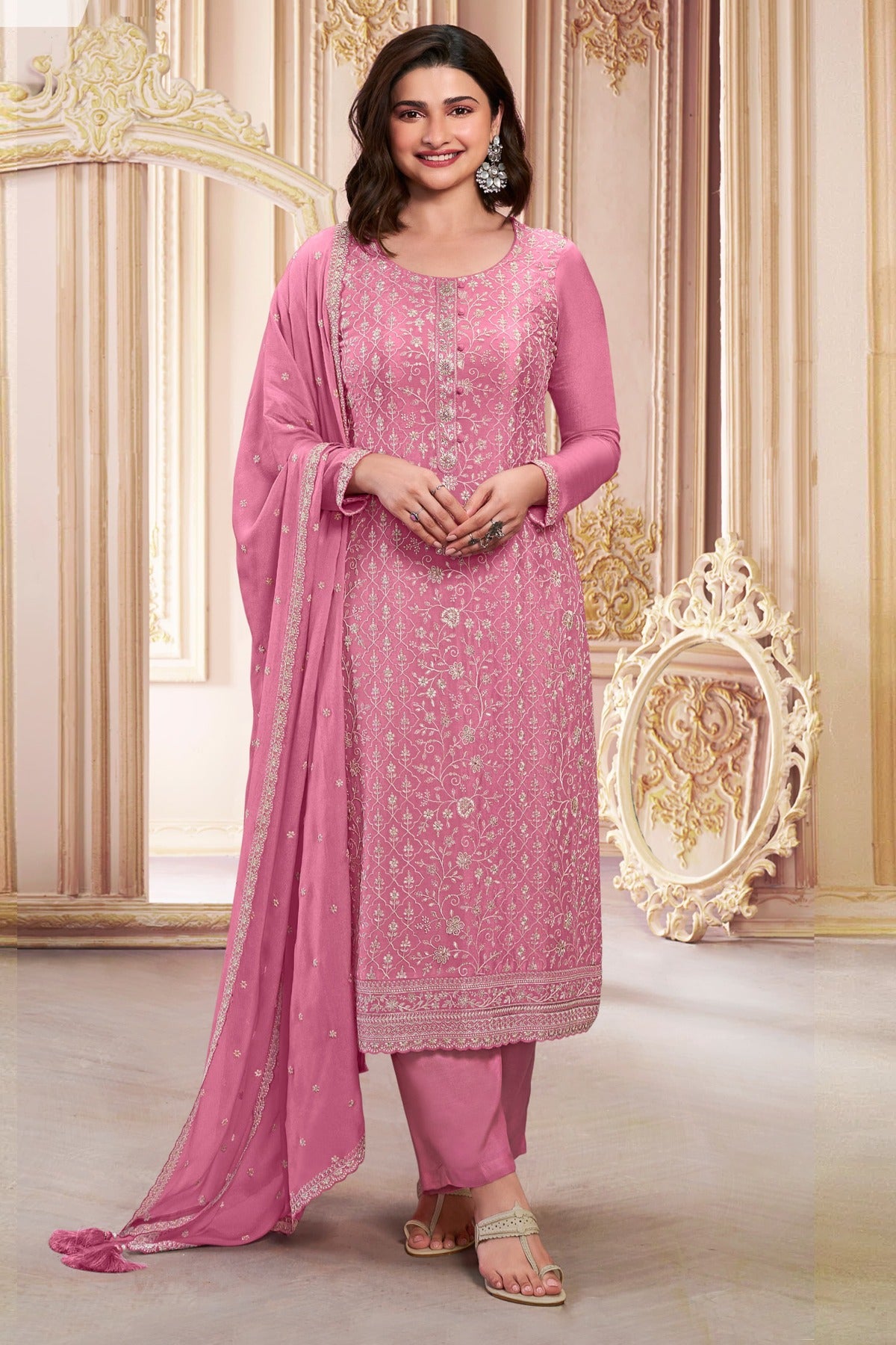 semi stitch / pink