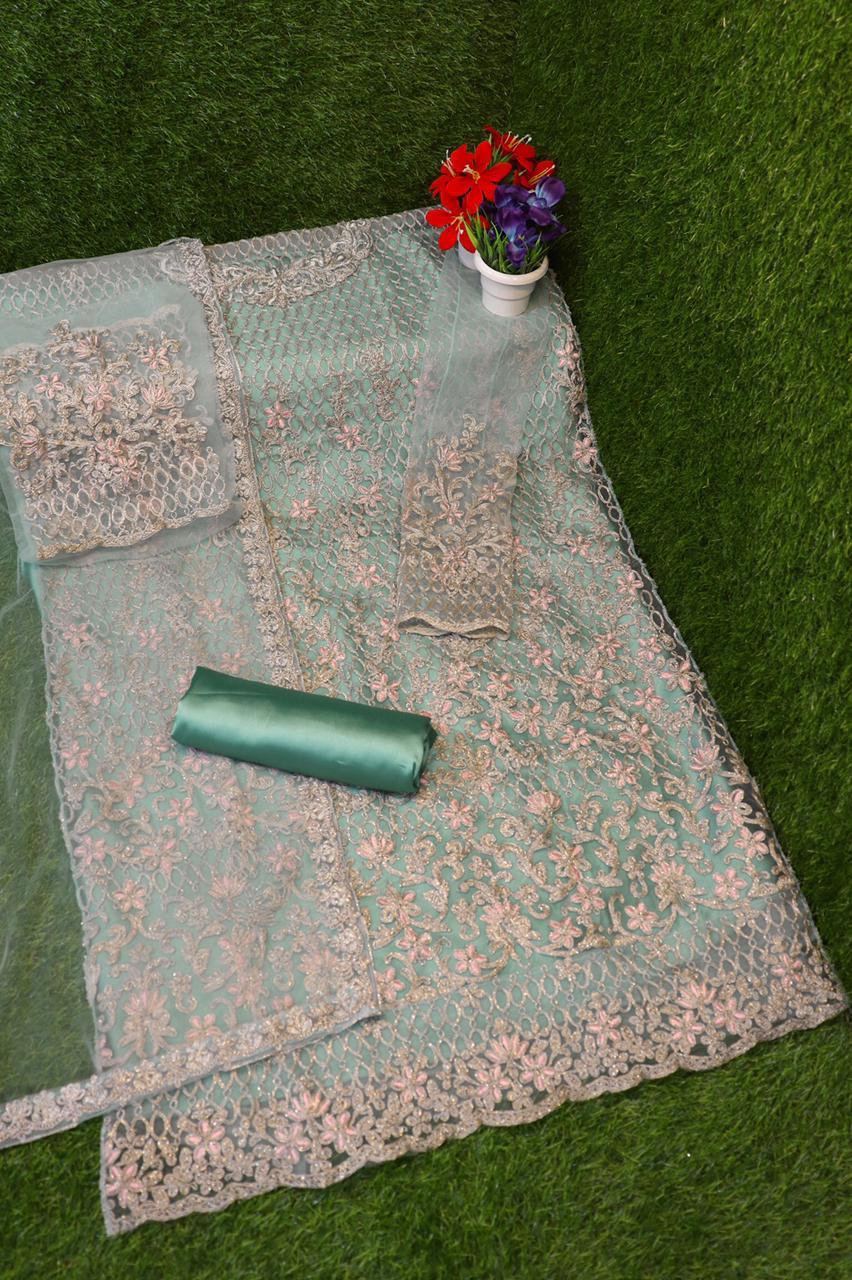 semi stitch / mint