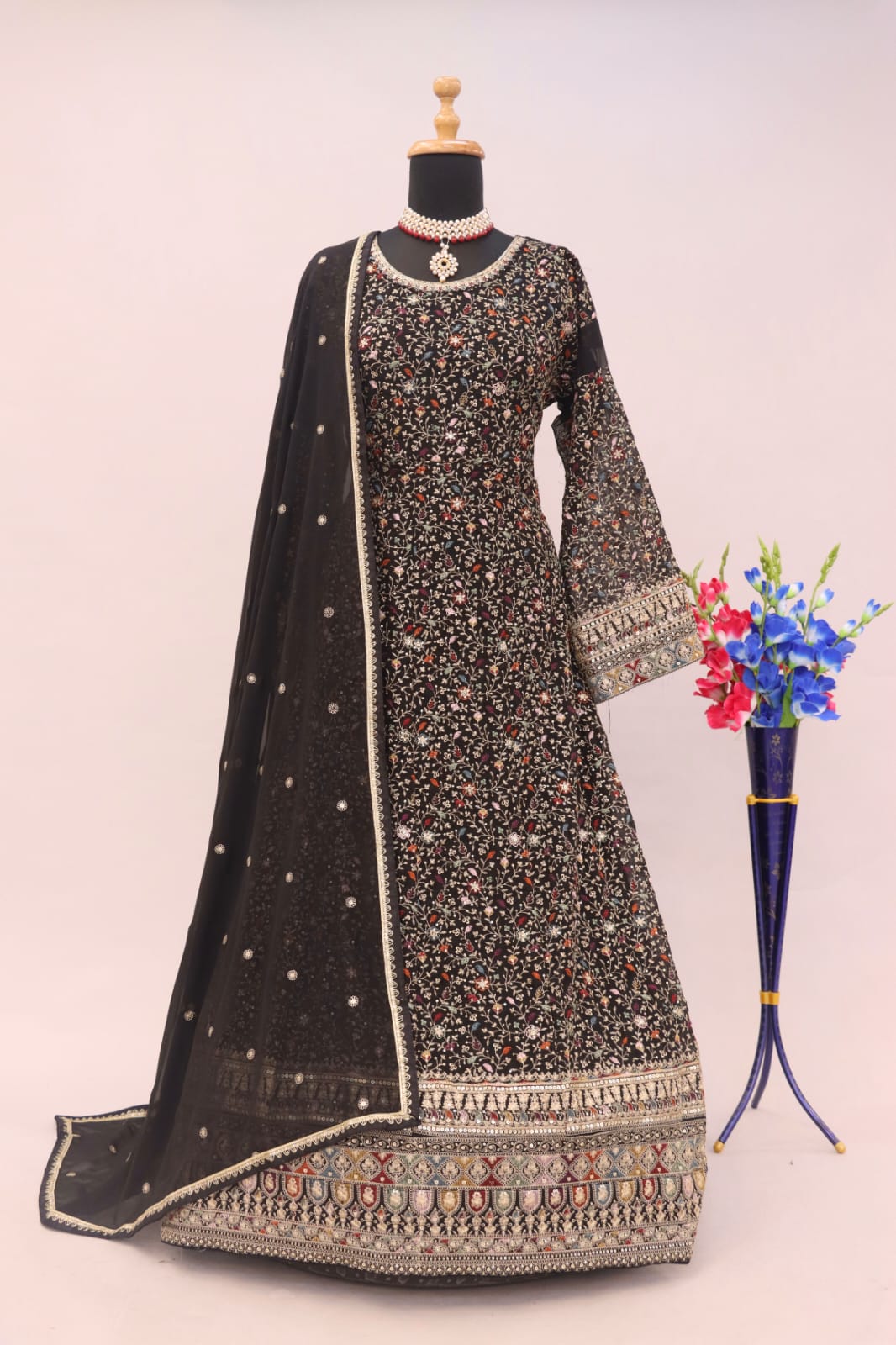 semi stitch / black