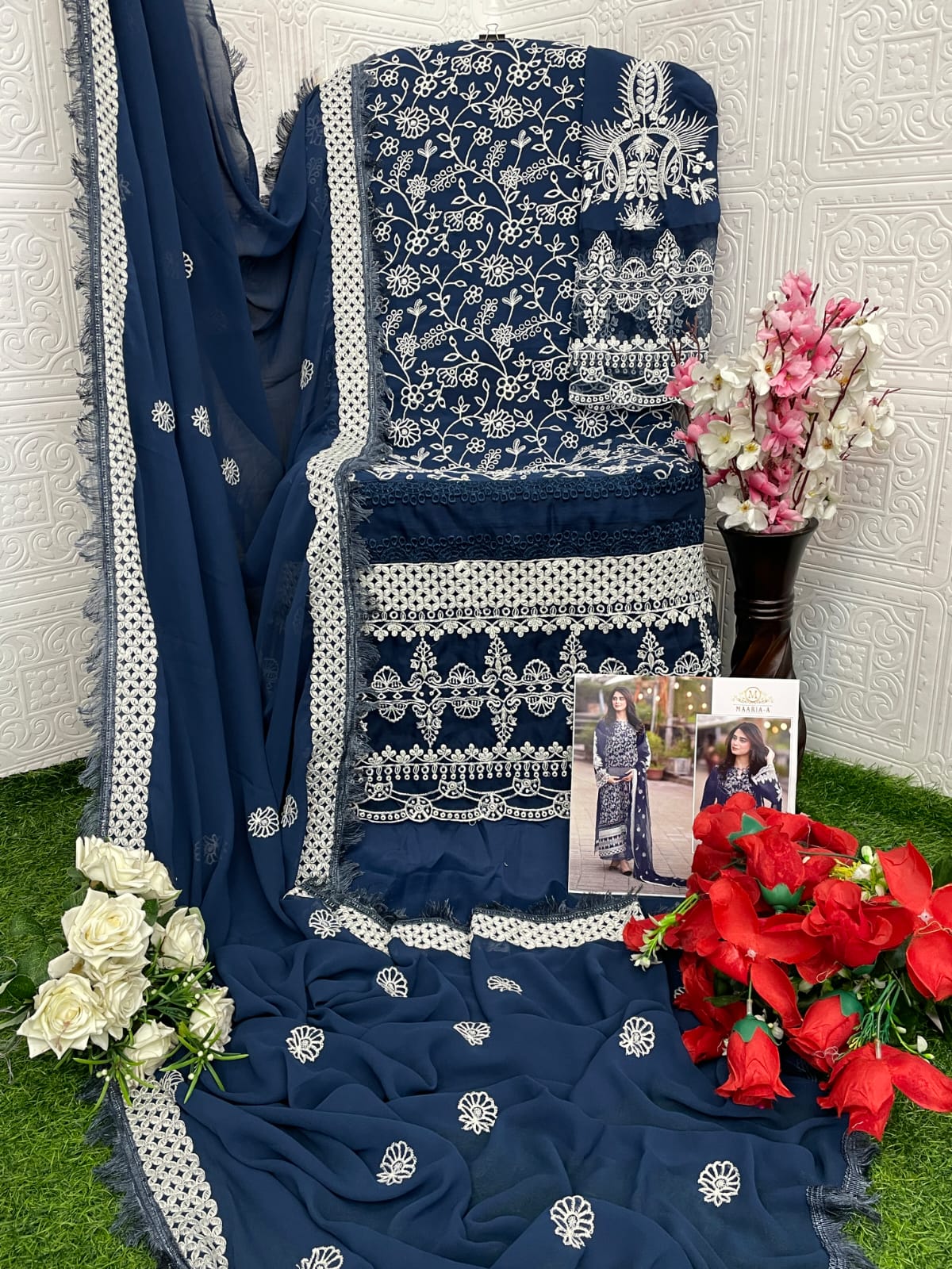 semi stitch / blue