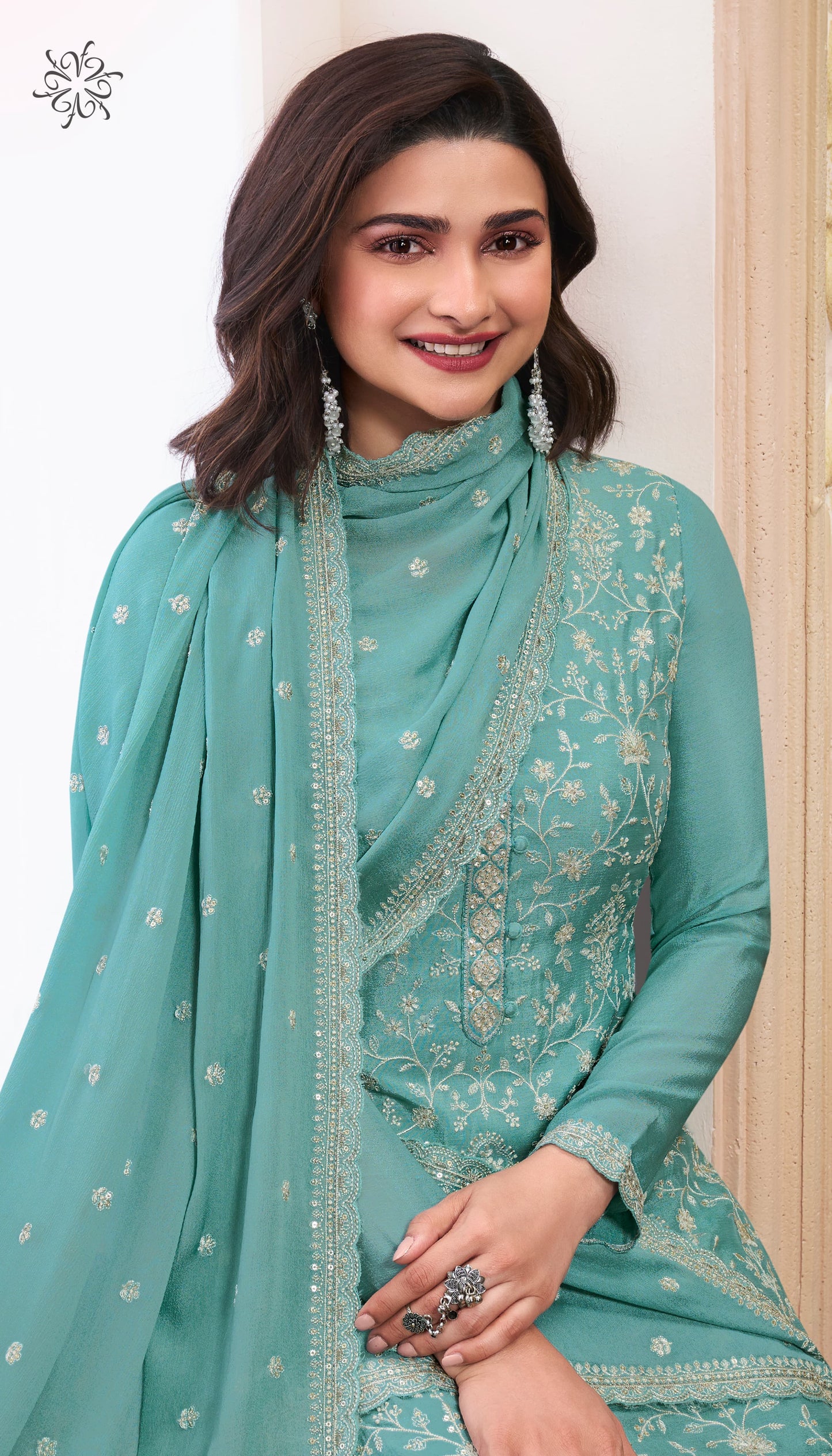semi stitch / green