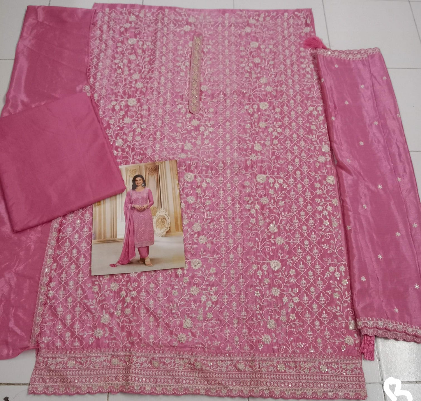 semi stitch / pink