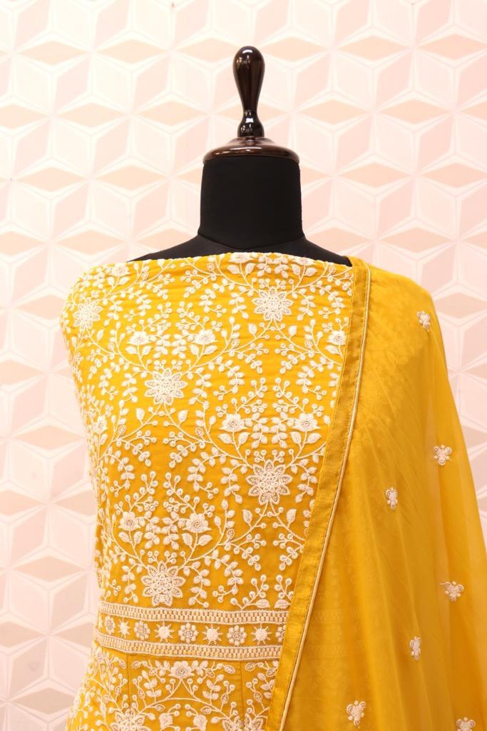 semi stitch / yellow