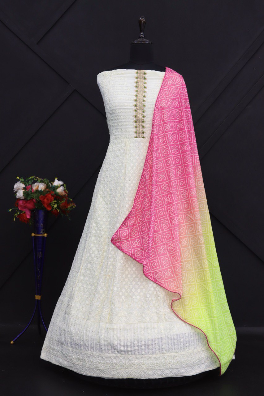 semi stitch / white
