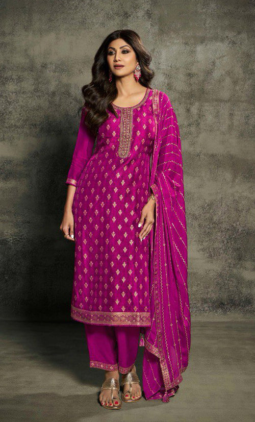 semi stitch / rani pink