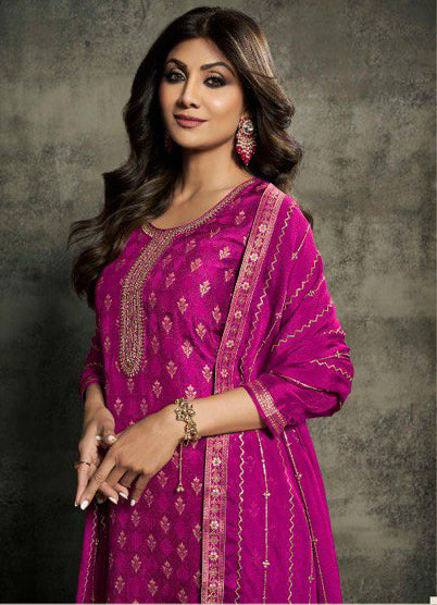 semi stitch / rani pink