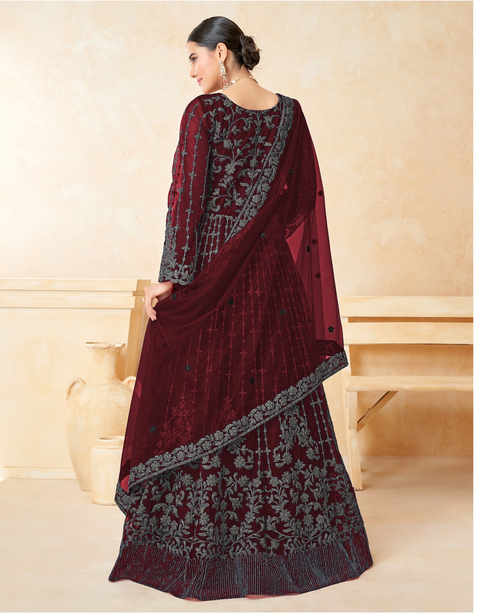 Semi Stitch / MAROON