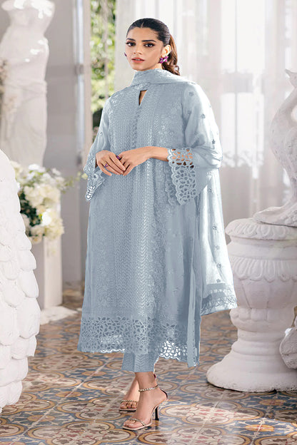 Semi Stitch / LIGHT-SKY BLUE
