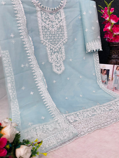 Semi Stitch / SKY BLUE
