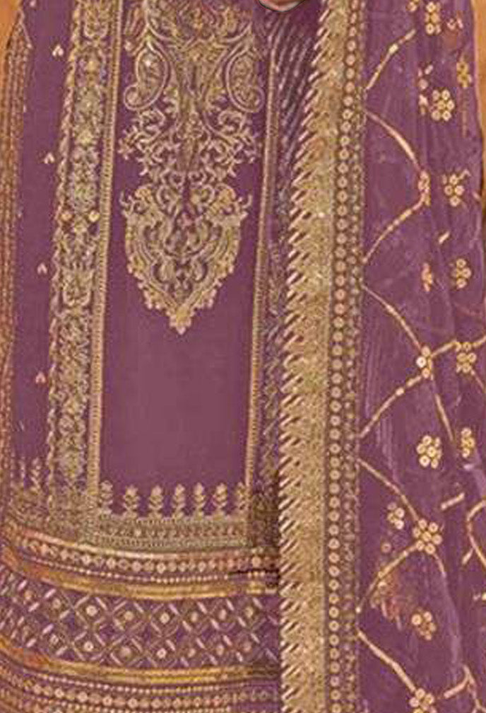 semi stitch / lavender