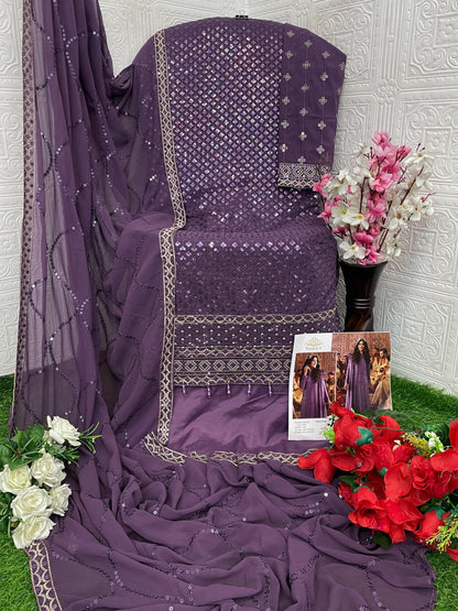 Semi Stitch / LIGHT-PURPLE