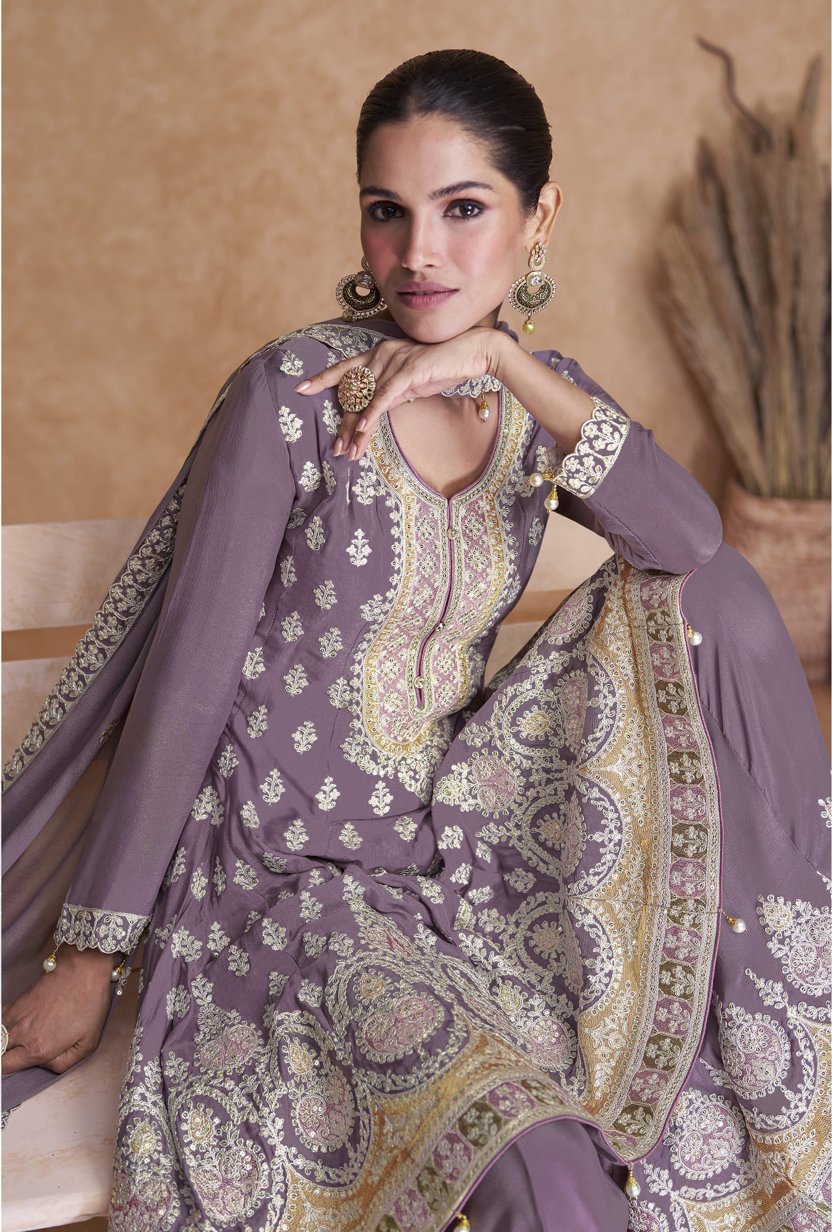 Semi Stitch / Purple