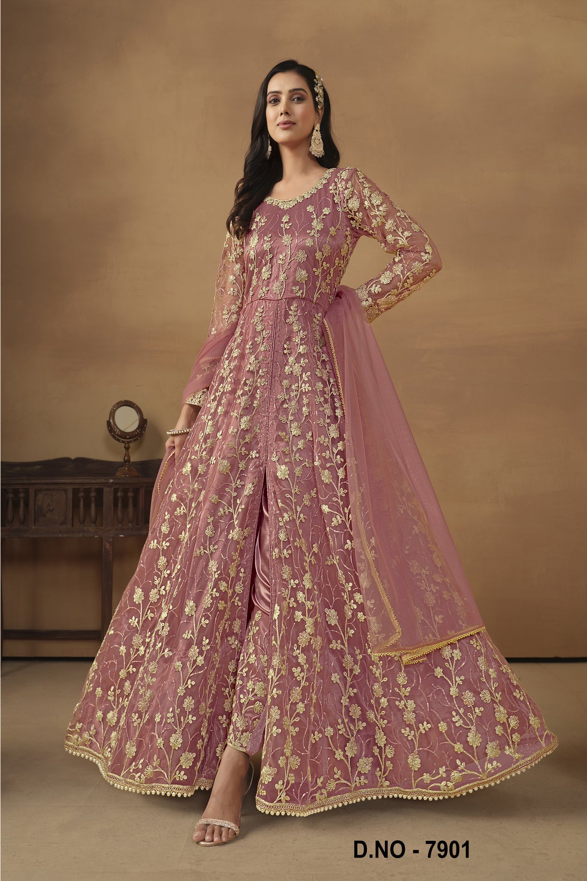 semi stitch / pink