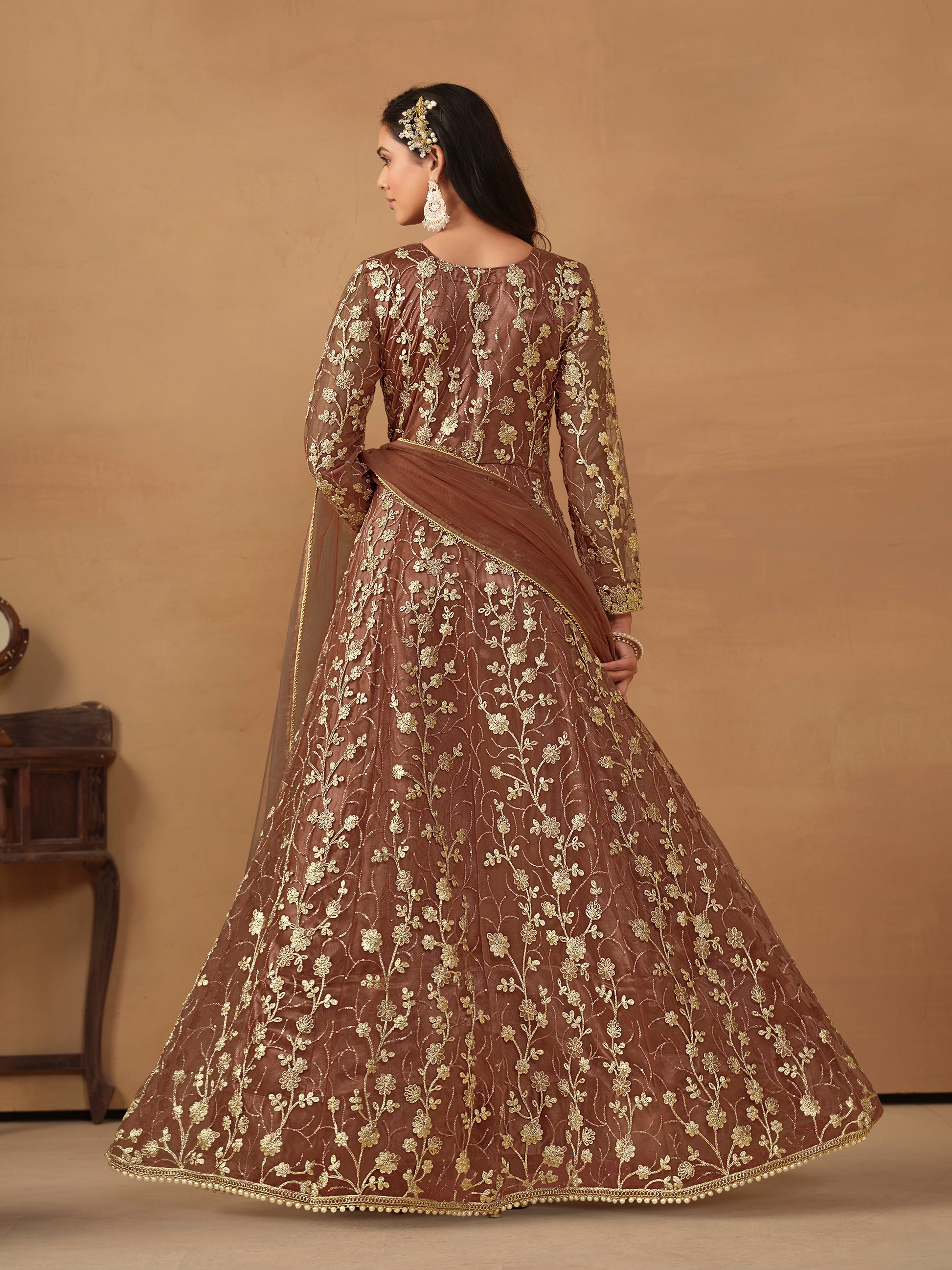 Semi Stitch / BROWN
