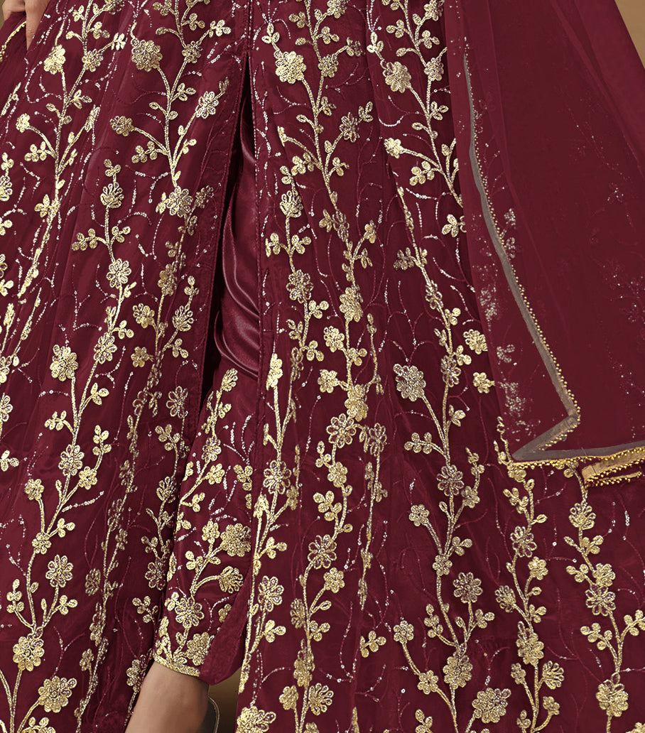 Semi Stitch / MAROON