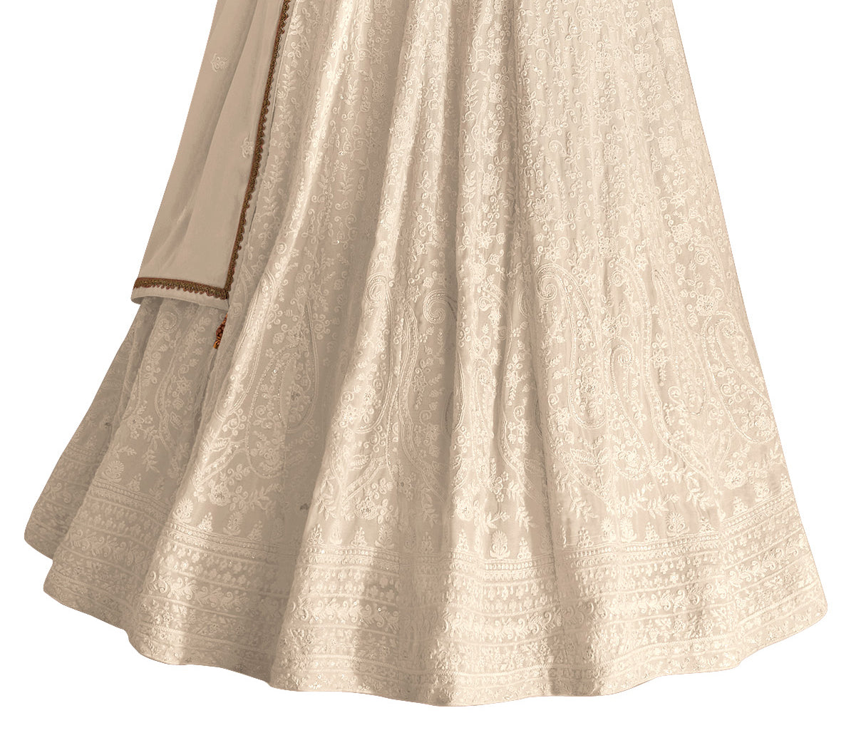semi stitch / white