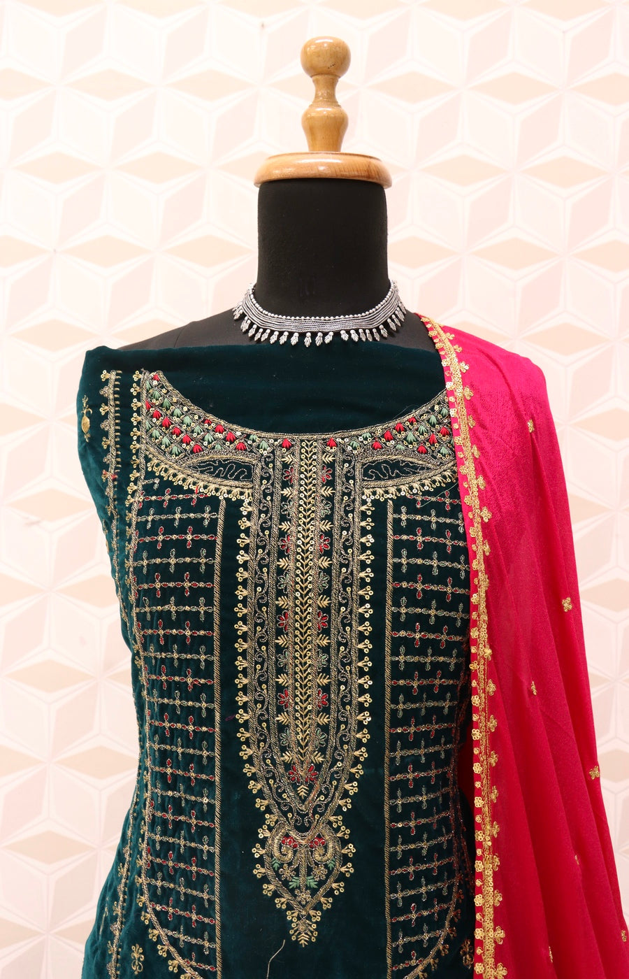 Semi Stitch / DARK GREEN