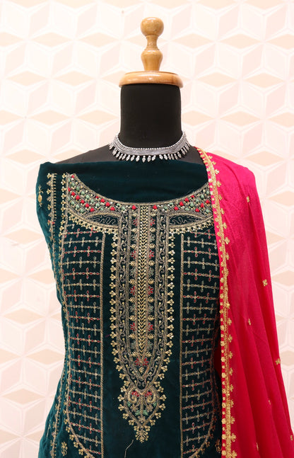 Semi Stitch / DARK GREEN